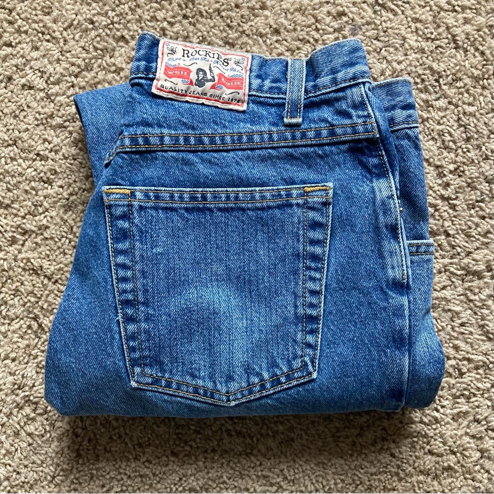 Rockies Slim Fit Blue Jeans